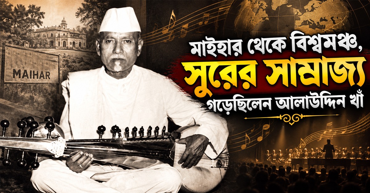 মাইহার থেকে বিশ্বমঞ্চ, সুরের সাম্রাজ্য গড়েছিলেন আলাউদ্দিন খাঁ