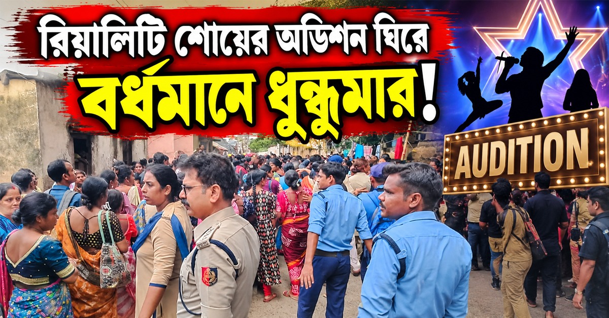 রিয়ালিটি শোয়ের অডিশন ঘিরে বর্ধমানে ধুন্ধুমার!
