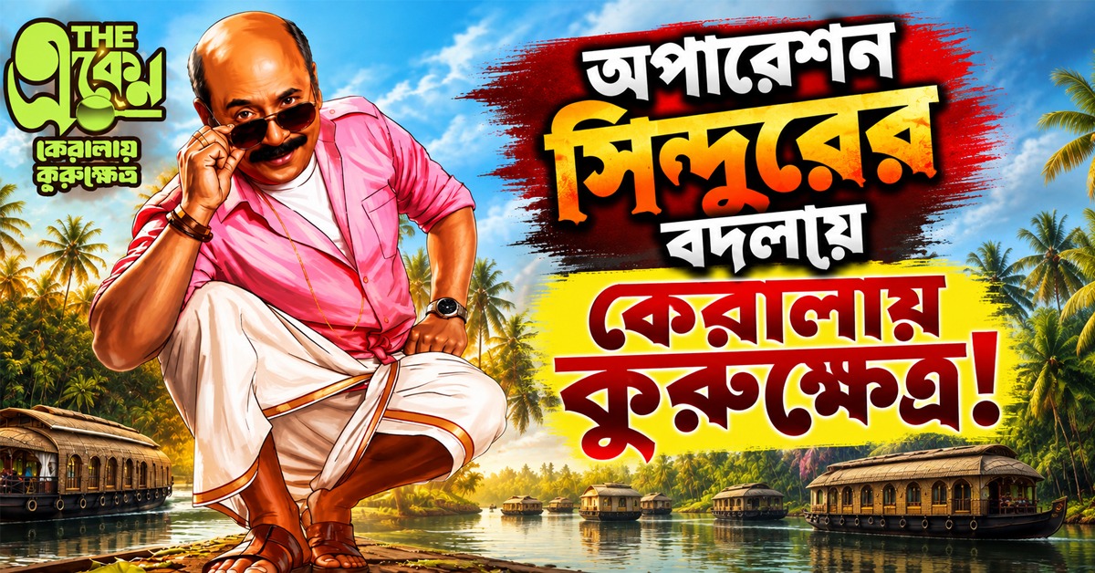 অপারেশন সিন্দুরের বদলায় কেরালায় কুরুক্ষেত্র! পুজোয় নয়া ধামাকা একেনবাবুর