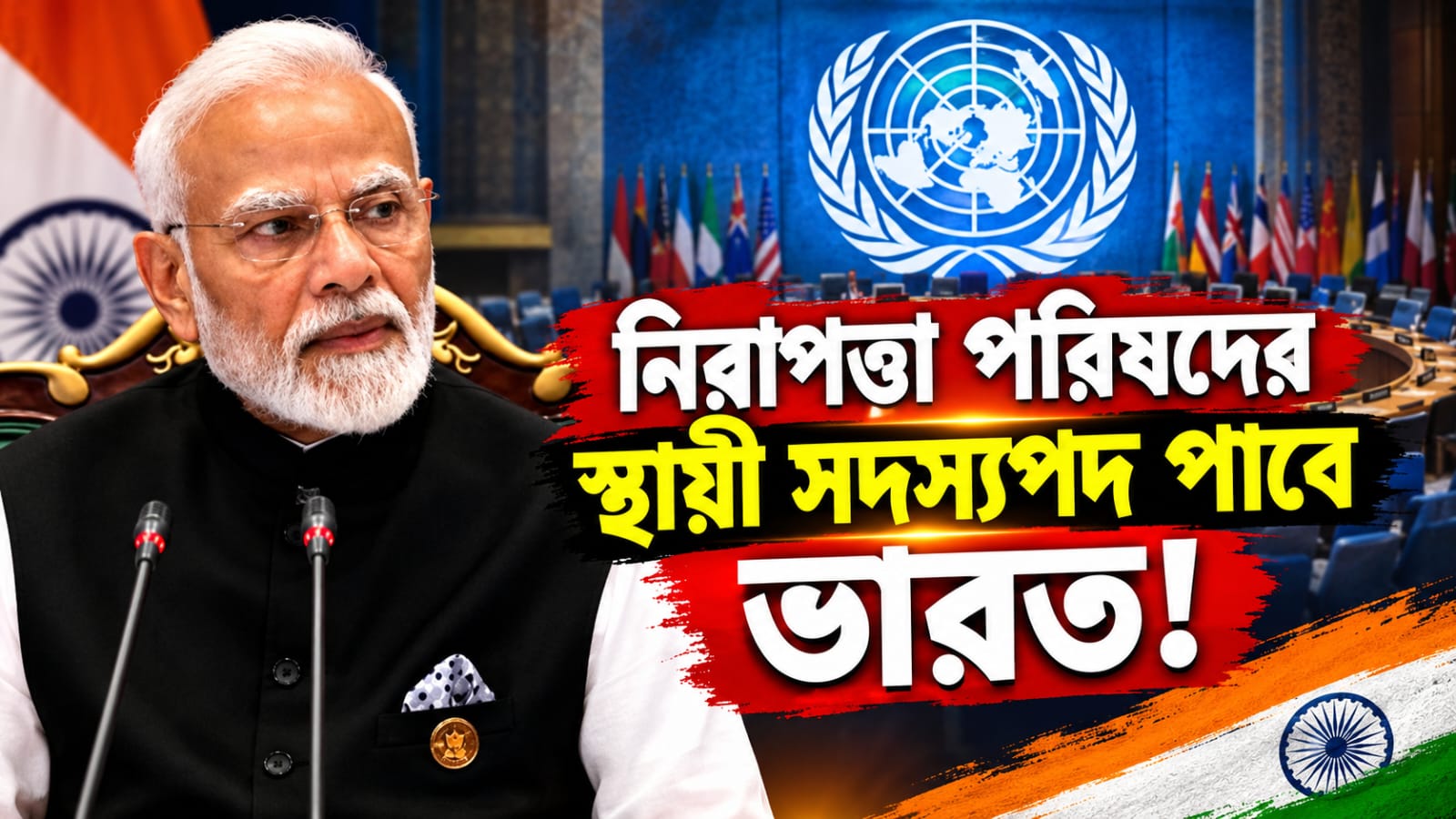 UNO: নিরাপত্তা পরিষদের স্থায়ী সদস্যপদ পাবে ভারত! মোদির বক্তব্য সমর্থন মহাসচিবের