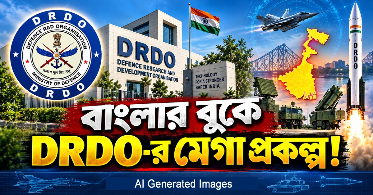 বাংলার বুকে DRDO-র মেগা প্রকল্প! কতটা বদলে যাবে রাজ্যের শিল্প মানচিত্র?