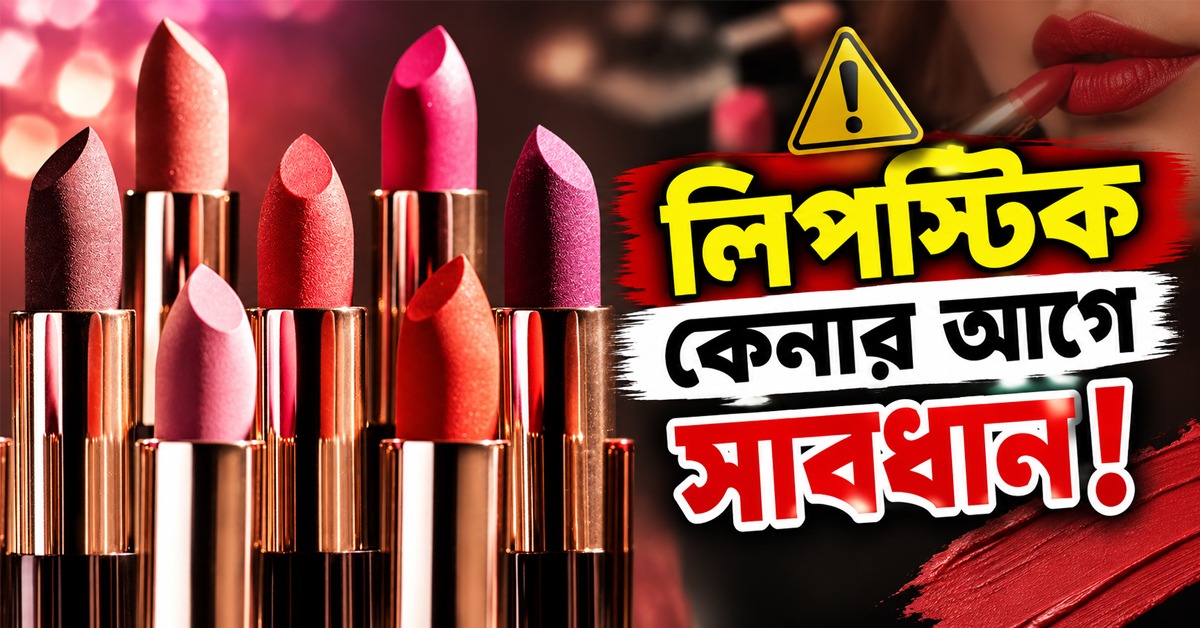 লিপস্টিক কেনার আগে সাবধান! এই ৩ উপাদানে বাড়তে পারে ক্যানসারের ঝুঁকি