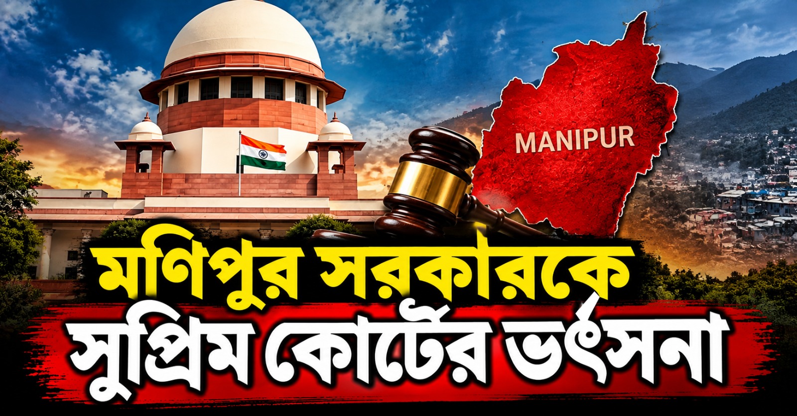 ত্রাণশিবিরে মৃত্যুমিছিল ও নিগ্রহের অভিযোগ, মণিপুর সরকারকে তুলোধোনা সুপ্রিম কোর্টের