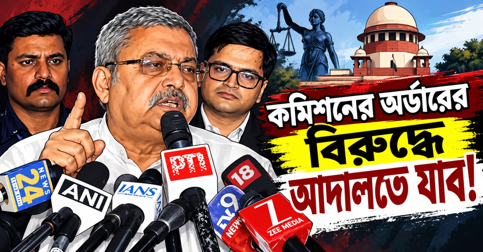 কমিশনের অর্ডারের বিরুদ্ধে আদালতে যাব! নাম ও প্রতীক নিয়ে জানালেন কল্যাণ