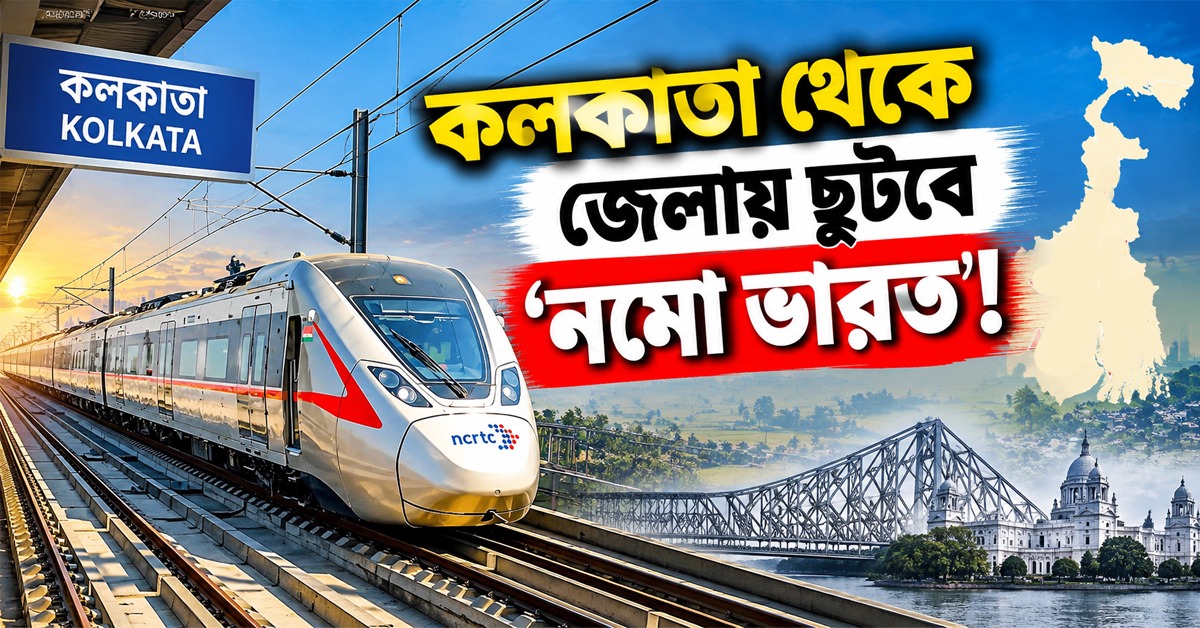 কলকাতা থেকে জেলায় ছুটবে ‘নমো ভারত’! RRTS-এর প্রস্তাব শমীকের