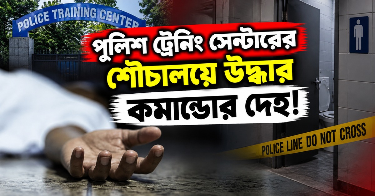পুলিশ ট্রেনিং সেন্টারের শৌচালয়ে উদ্ধার কমান্ডোর দেহ!
