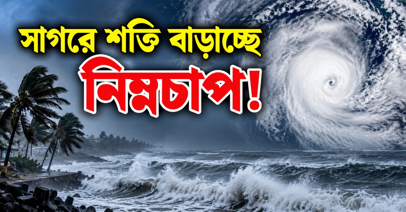 রবিবাসরীয় সকালে কলকাতা-সহ জেলায় জেলায় ঝড়-বৃষ্টি, সাগরে শক্তি বাড়ালো নিম্নচাপ