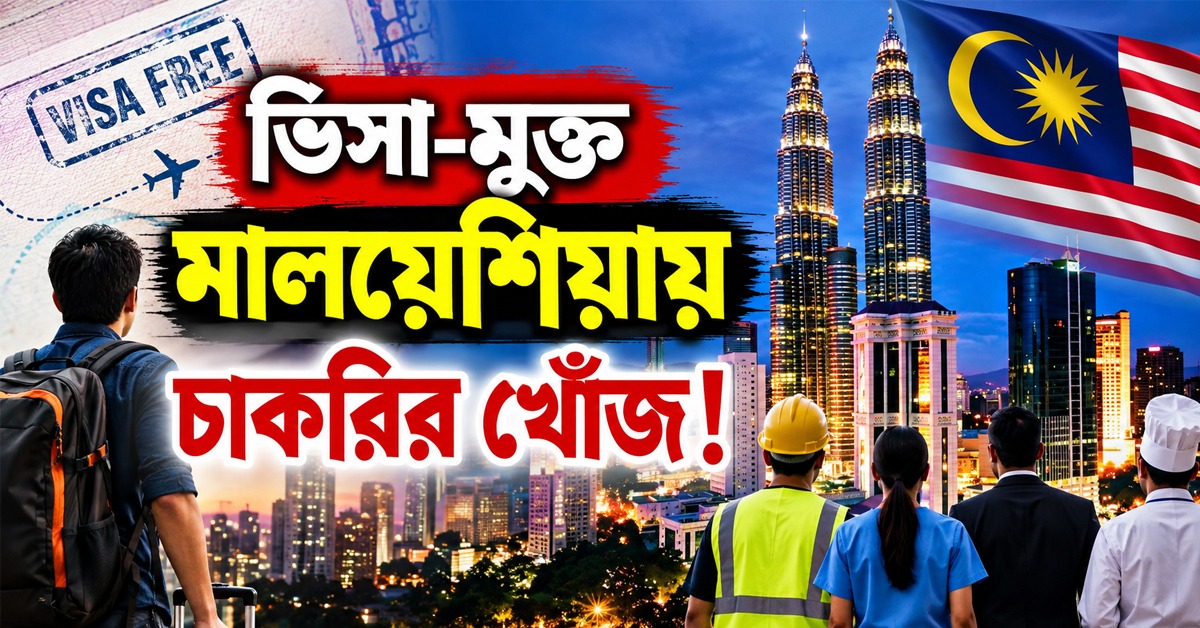ভিসা-মুক্ত মালয়েশিয়ায় চাকরির খোঁজ! ভারতীয়দের বড় হুঁশিয়ারি নয়াদিল্লির