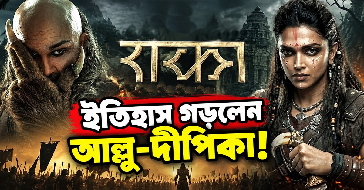 ইতিহাস গড়লেন আল্লু-দীপিকা! মুক্তির আগেই গিনেস বুকে ৮০০ কোটির ‘রাকা’