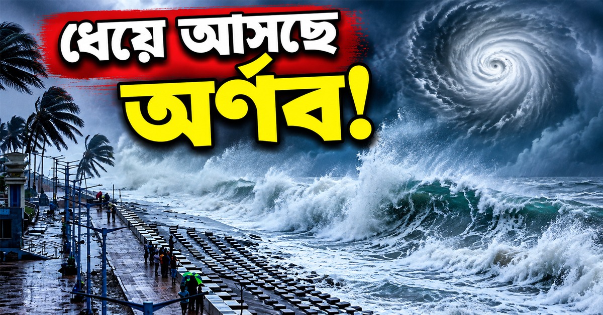 সমুদ্রের উপর সক্রিয় সিস্টেম, আশঙ্কা সত্যি করে ঘূর্ণিঝড়ের রূপ নিল নিম্নচাপ!