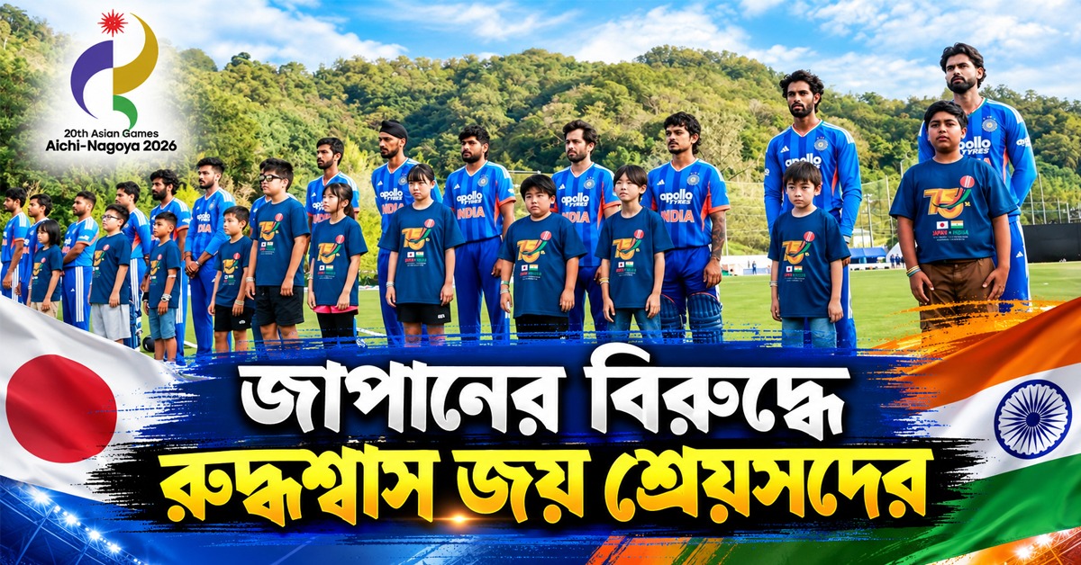 অতিরিক্ত আত্মতুষ্টি! জাপানের বিরুদ্ধে ২ রানে জিতে মানরক্ষা শ্রেয়সদের