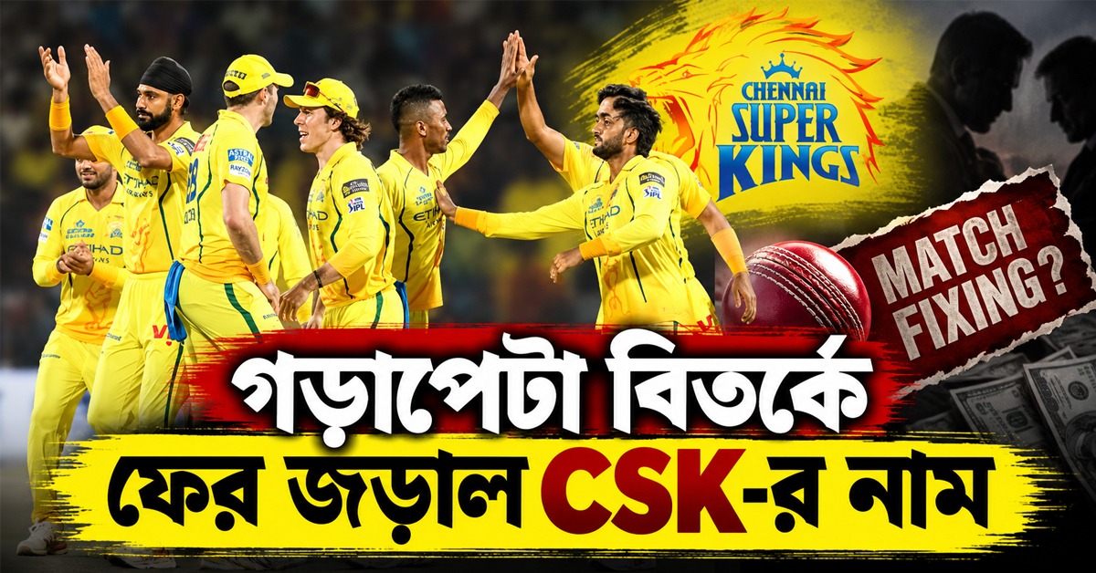IPL: দলে জুয়াড়ির চর! ফের গড়াপেটা বিতর্কে নাম জড়াল চেন্নাই সুপার কিংসের