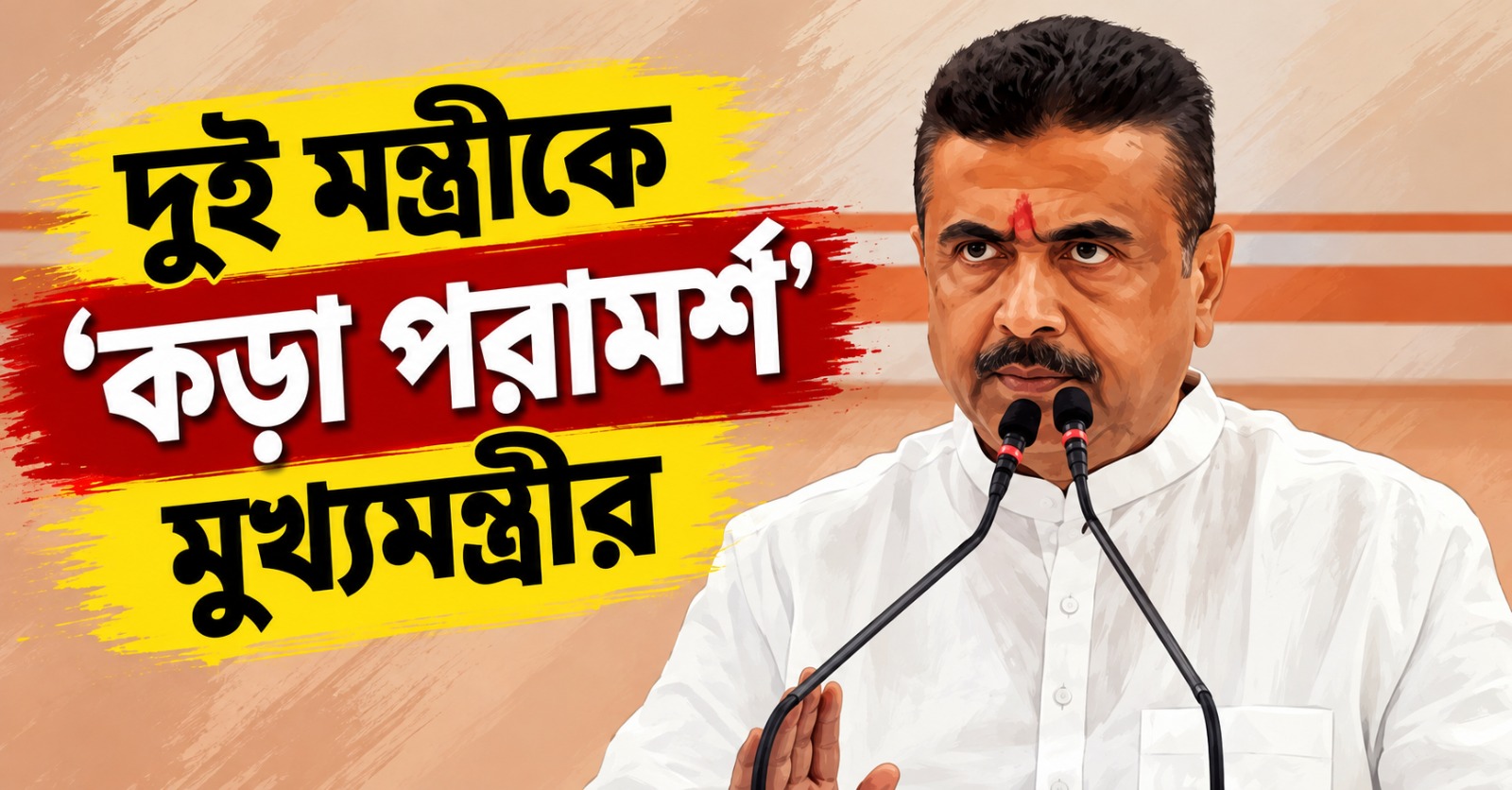 দফতরে মন দিন, রাস্তায় নয়! দুই মন্ত্রীকে 'কড়া পরামর্শ' মুখ্যমন্ত্রীর