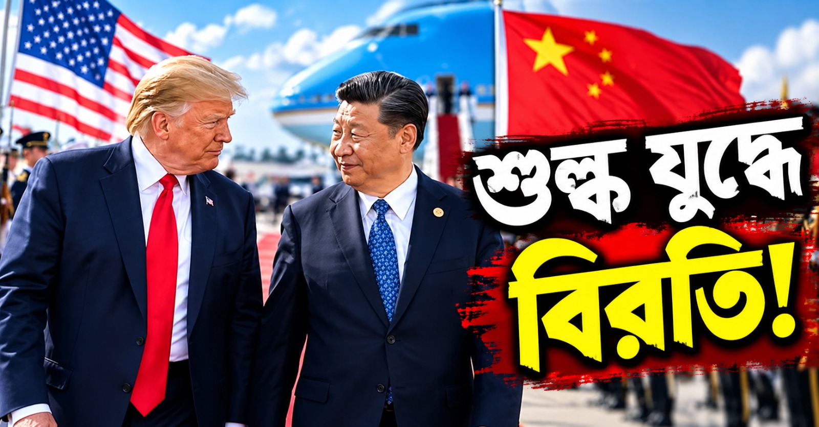 শুল্ক যুদ্ধে বিরতি! ১১ বছর পর আমেরিকায় জিনপিং পা রাখতেই বিরাট ঘোষণা