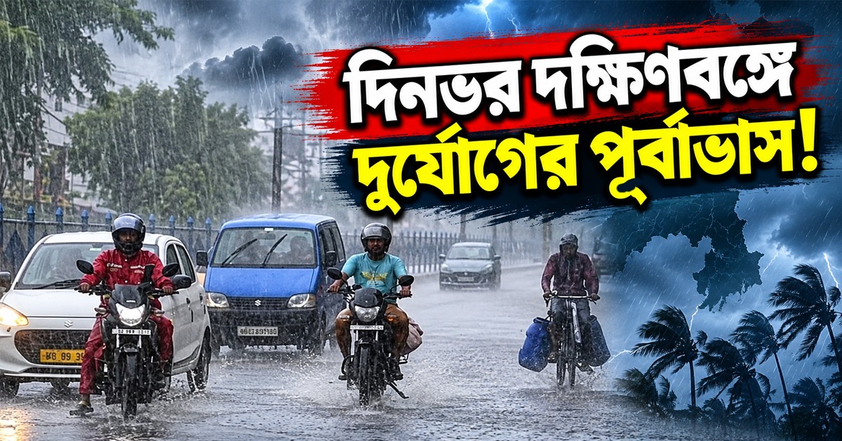 অন্ধ্র- ওড়িশা উপকূল দিয়ে স্থলভাগে নিম্নচাপ, দিনভর দক্ষিণবঙ্গে দুর্যোগের পূর্বাভাস!