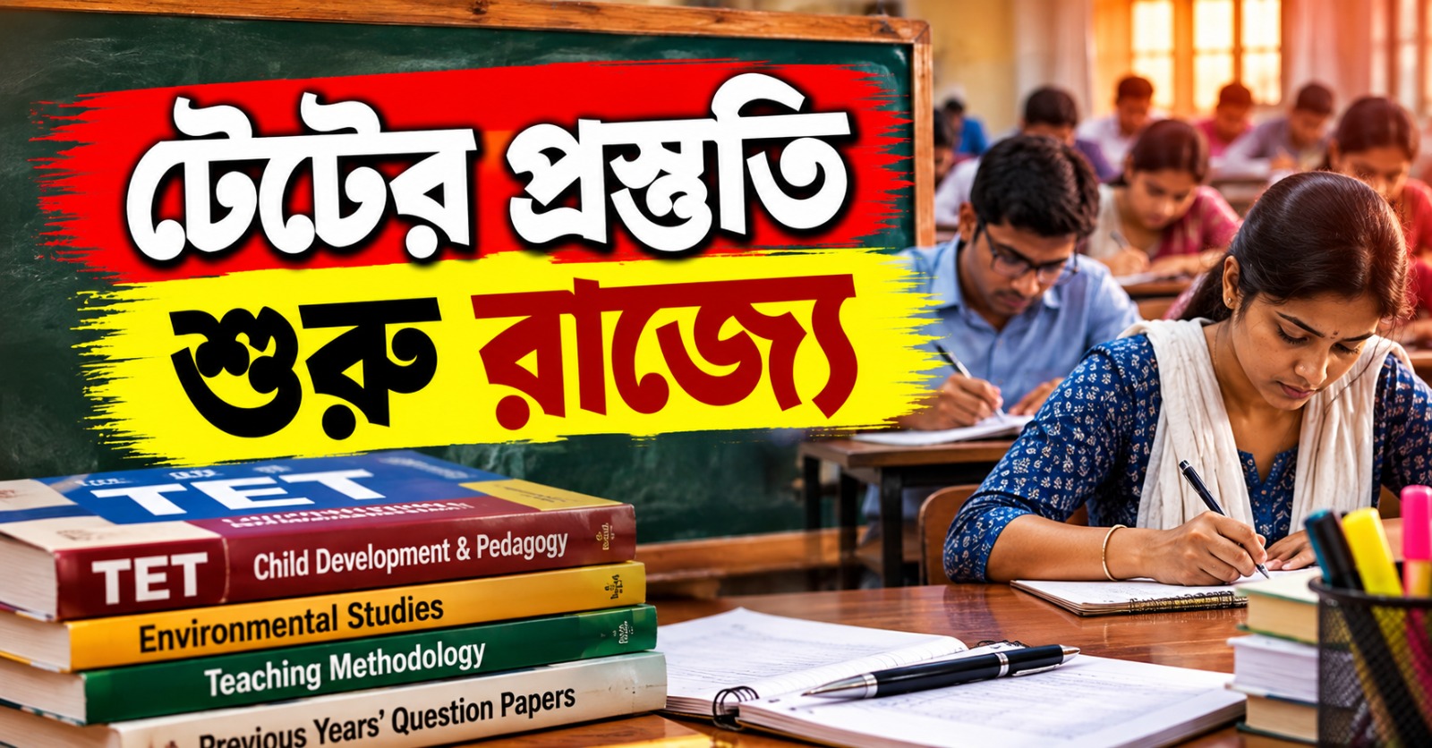 টেটের প্রস্তুতি শুরু রাজ্যে, সবুজ সঙ্কেত মিললেই হবে পরীক্ষা