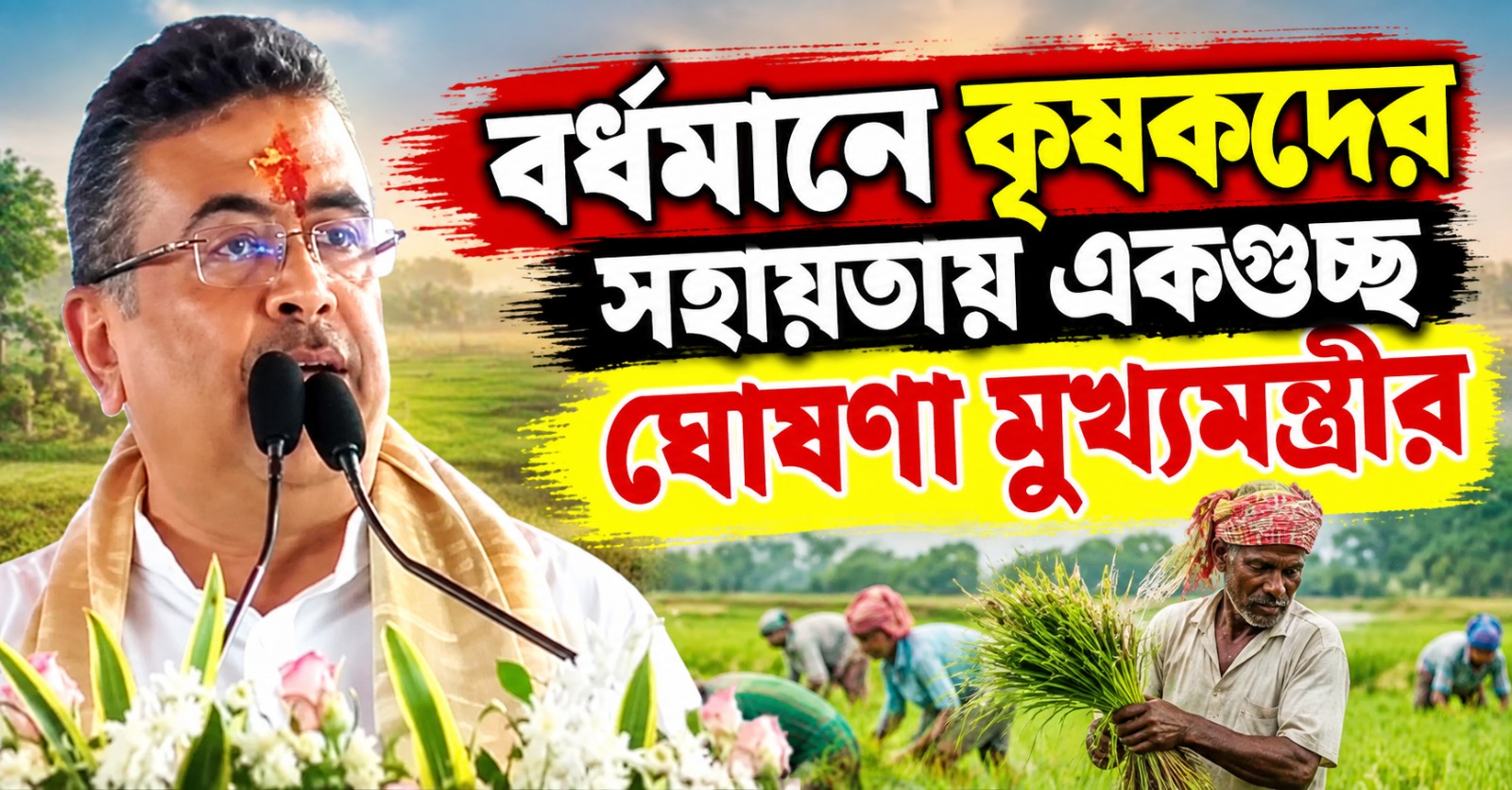 বিদ্যুতে ছাড় থেকে আলু চাষিদের প্যাকেজ: বর্ধমানে কৃষকদের সহায়তায় একগুচ্ছ ঘোষণা মুখ্যমন্ত্রীর