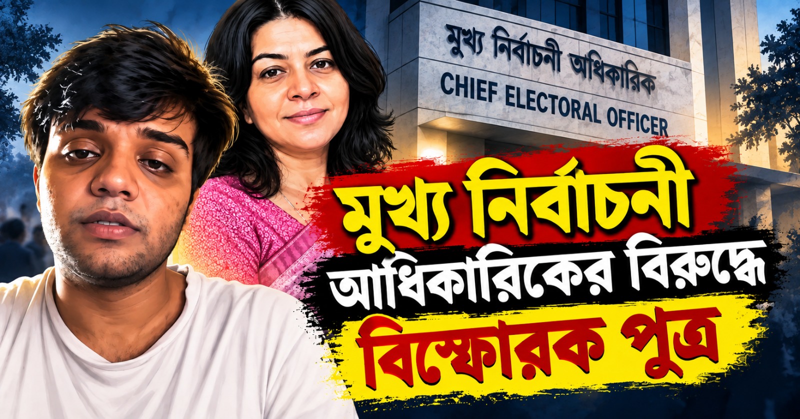 বান্ধবীর বাড়িতে 'গুণ্ডা' পাঠাচ্ছেন মা নীলাম! মুখ্য নির্বাচনী আধিকারিকের বিরুদ্ধে বিস্ফোরক পুত্র