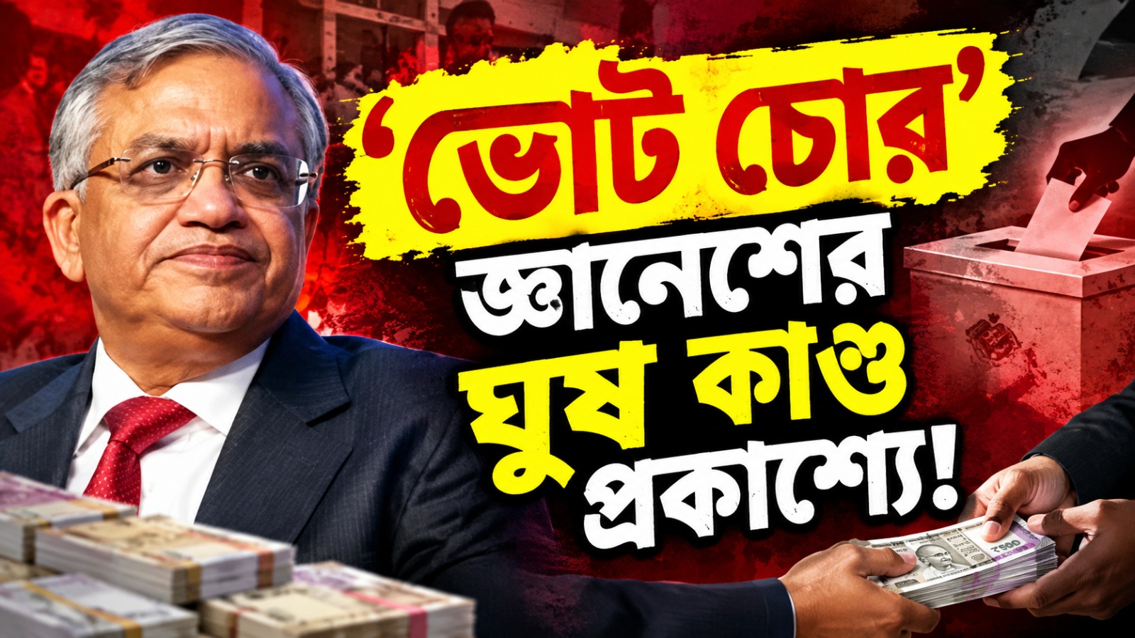 'ভোট চোর' জ্ঞানেশের ঘুষ কাণ্ড প্রকাশ্যে! ফাঁস মুখ্য নির্বাচন কমিশনারের আরও এক কেলেঙ্কারি