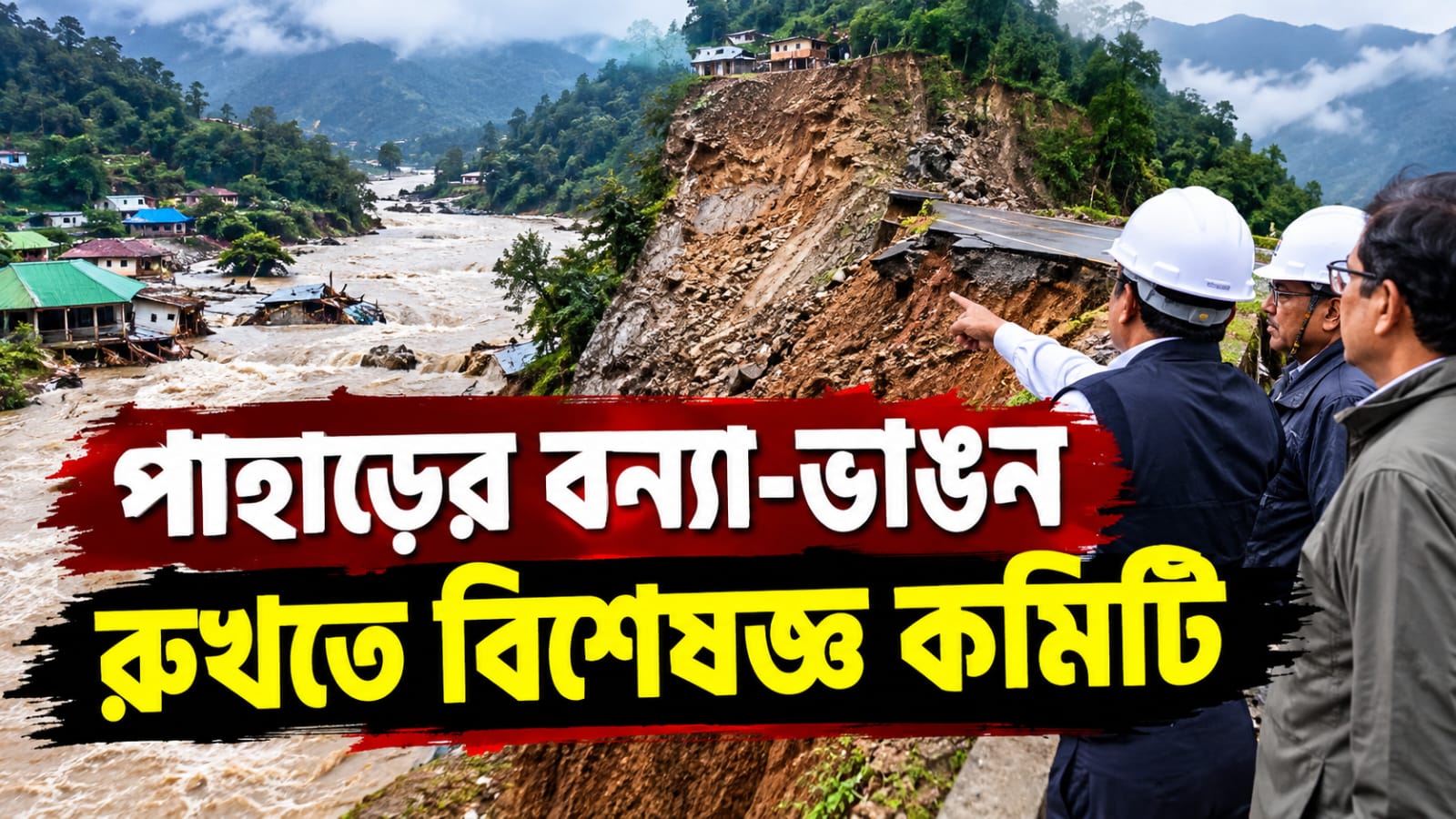 উত্তরের পাহাড়ে নদী ভাঙন-বন্যা মোকাবিলায় বিশেষজ্ঞ কমিটি নবান্নের, নেতৃত্বে পদ্মশ্রী একলব্য
