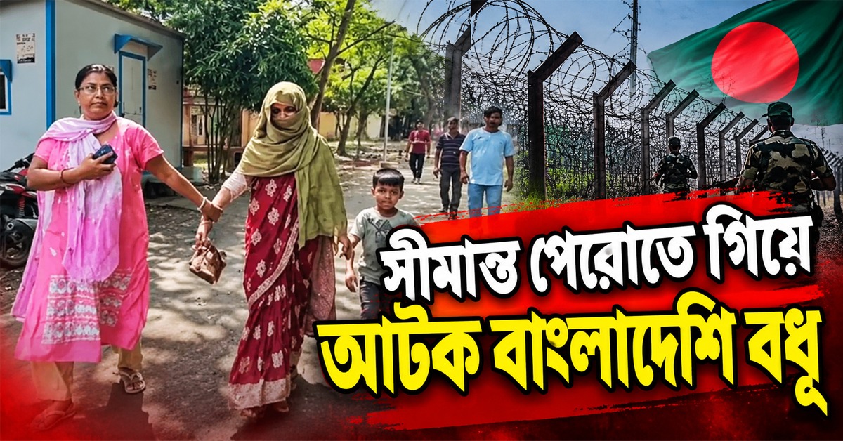 ফেসবুকের সূত্রে প্রেম, সীমান্ত পেরোতে গিয়ে আটক বাংলাদেশি বধূ