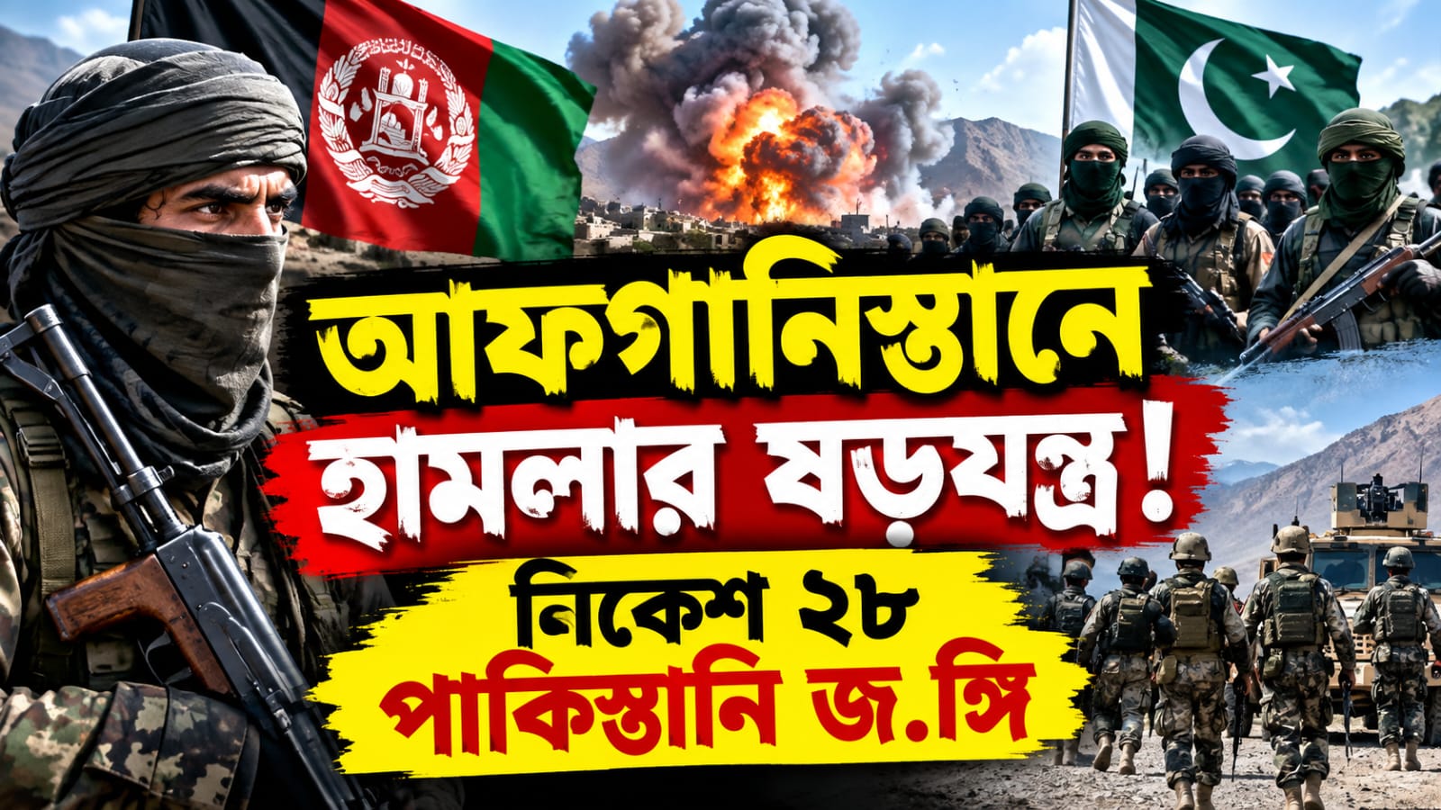 সীমান্ত পেরিয়ে আফগানিস্তানে হামলার ষড়যন্ত্র! নিকেশ ২৮ পাকিস্তানি জঙ্গি