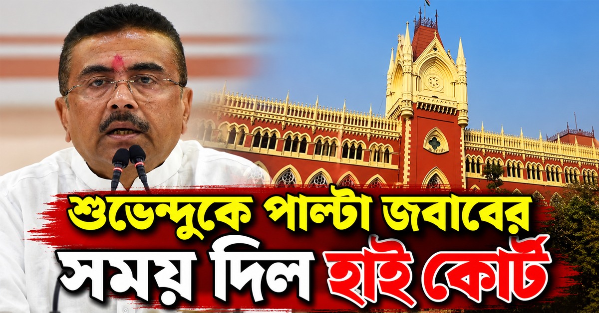 ভবানীপুর ফলাফল নিয়ে মামলা: শুভেন্দুকে পাল্টা জবাবের সময় দিল হাই কোর্ট