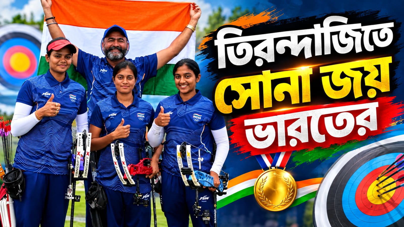 Asian Games: তিরন্দাজিতে নিখুঁত লক্ষ্যভেদ, চিনকে হারিয়ে সপ্তম সোনা জয় ভারতের