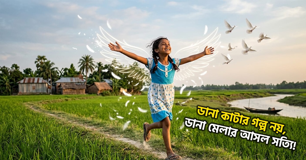 কন্যা শিশু দিবস: ডানা কাটার গল্প নয়, ডানা মেলার আসল সত্যি!