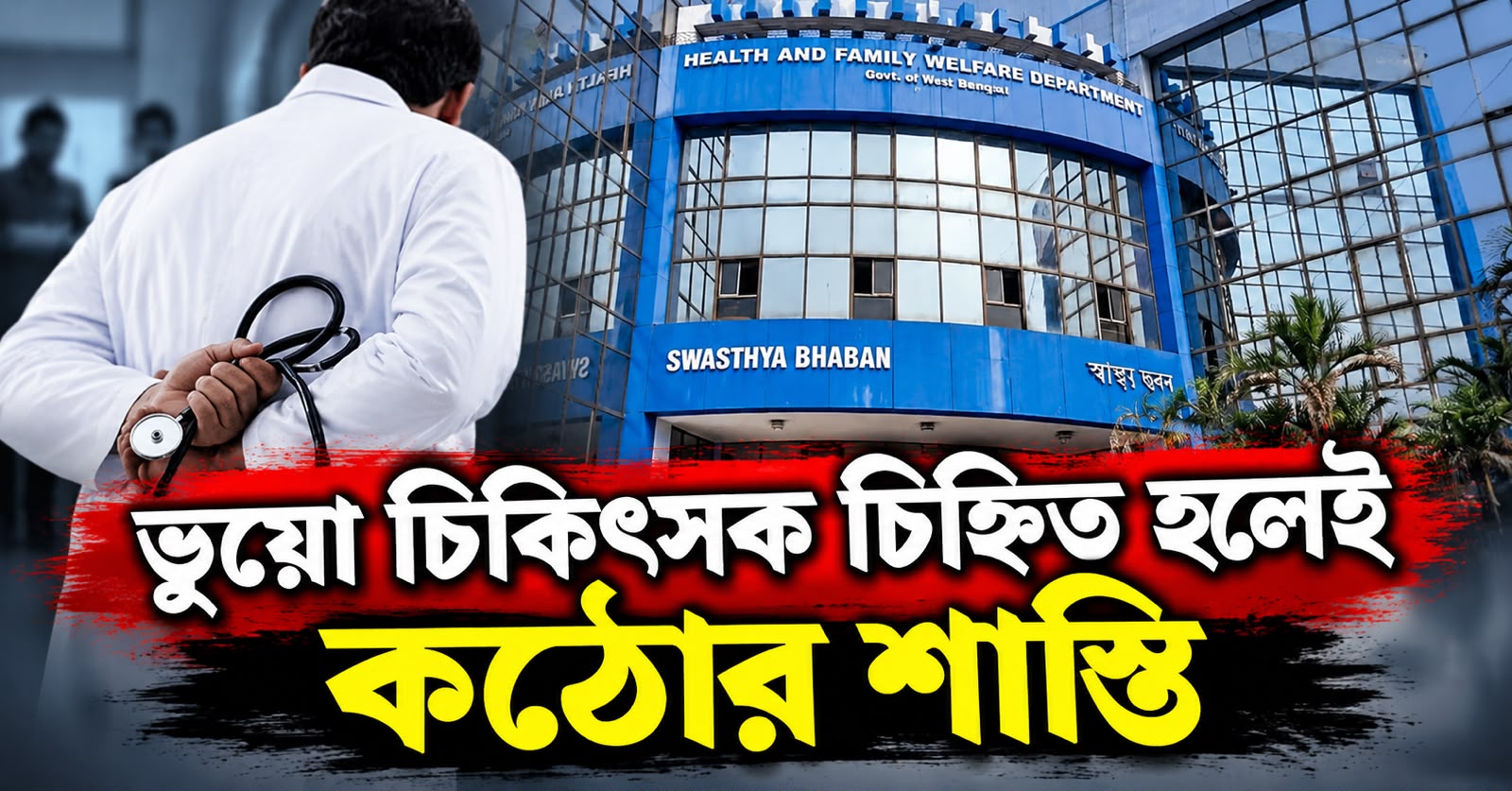 ভুয়ো চিকিৎসক চিহ্নিত হলেই কঠোর শাস্তি! চার দফা পদক্ষেপ রাজ্যের