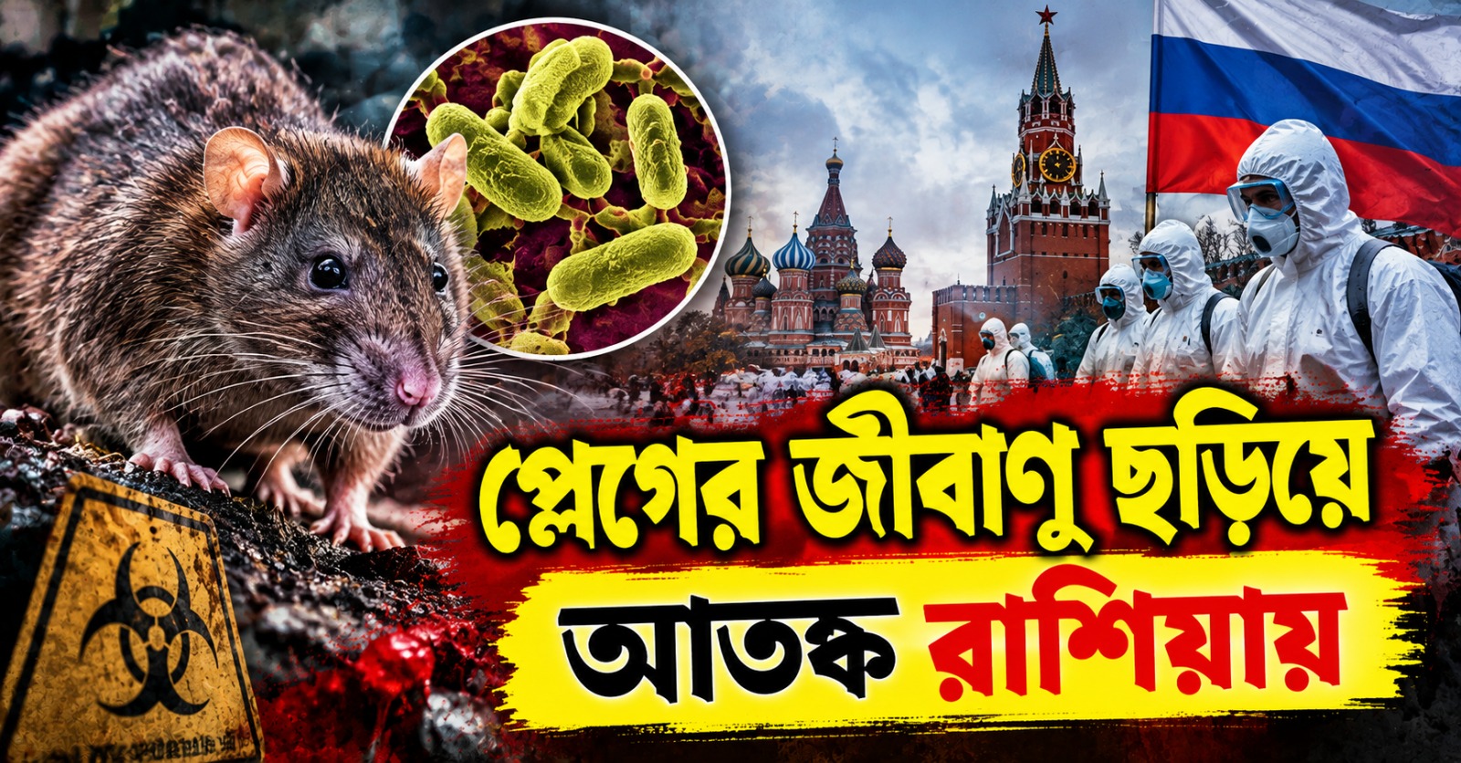 ল্যাবে ভাঙল টেস্টটিউব! প্লেগের জীবাণু ছড়িয়ে আতঙ্ক রাশিয়ায়