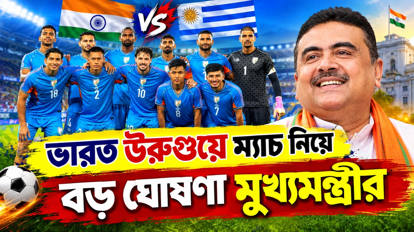 মেসি ম্যাচে প্রতারিতদের জন্য বিনামূল্যে টিকিট উরুগুয়ে ম্যাচের, বড় ঘোষণা সরকারের