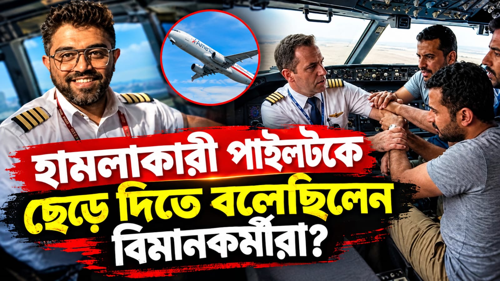 হামলাকারী পাইলটকে ছেড়ে দিতে বলেন বিমানকর্মীরা! ফ্লাই দুবাইয়ের বিরুদ্ধে মারাত্মক অভিযোগ