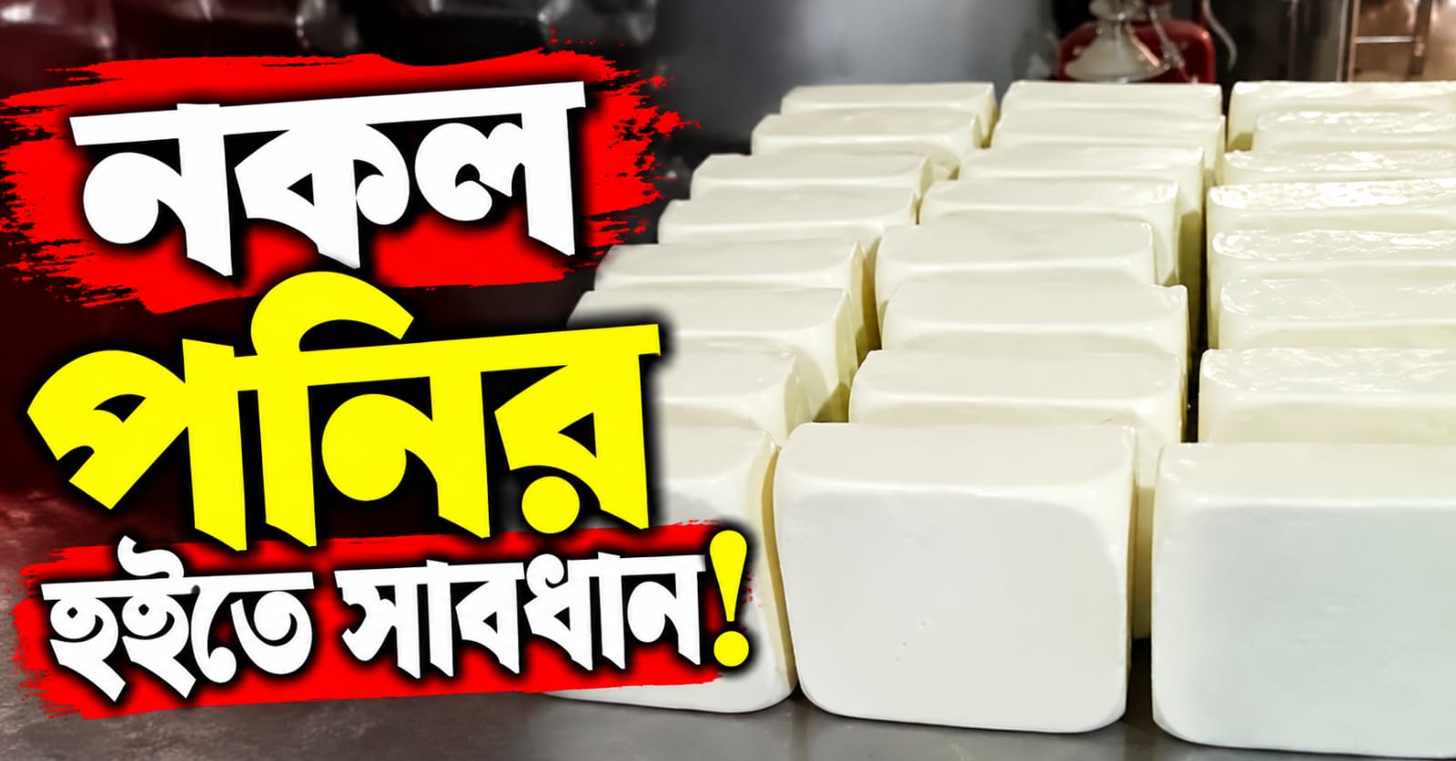 নকল পনির হইতে সাবধান! বাজারে দেদার বিকোচ্ছে ক্ষতিকর ফ্যাট যুক্ত ‘অ্যানালগ পনির’