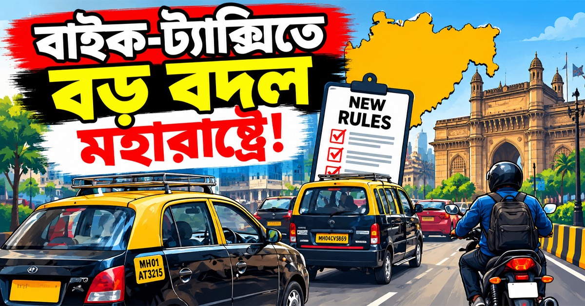 বাইক-ট্যাক্সিতে বড় বদল, পেট্রোপণ্যে নিষেধাজ্ঞা মহারাষ্ট্রে!