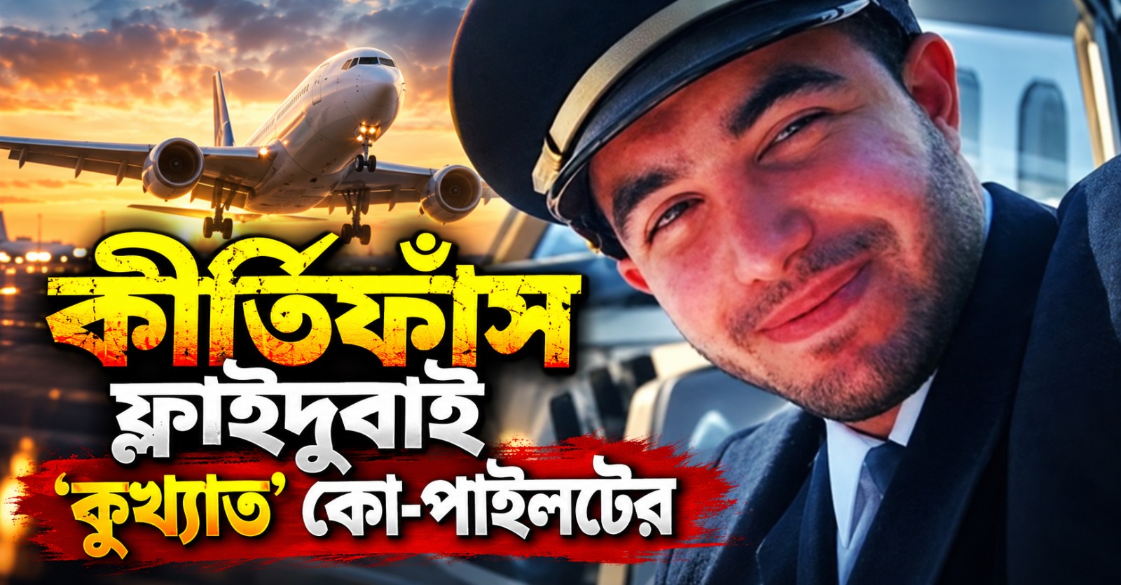 নারীদেরকে হুমকি পোস্ট! কীর্তিফাঁস ফ্লাইদুবাই ‘কুখ্যাত’ কো-পাইলটের