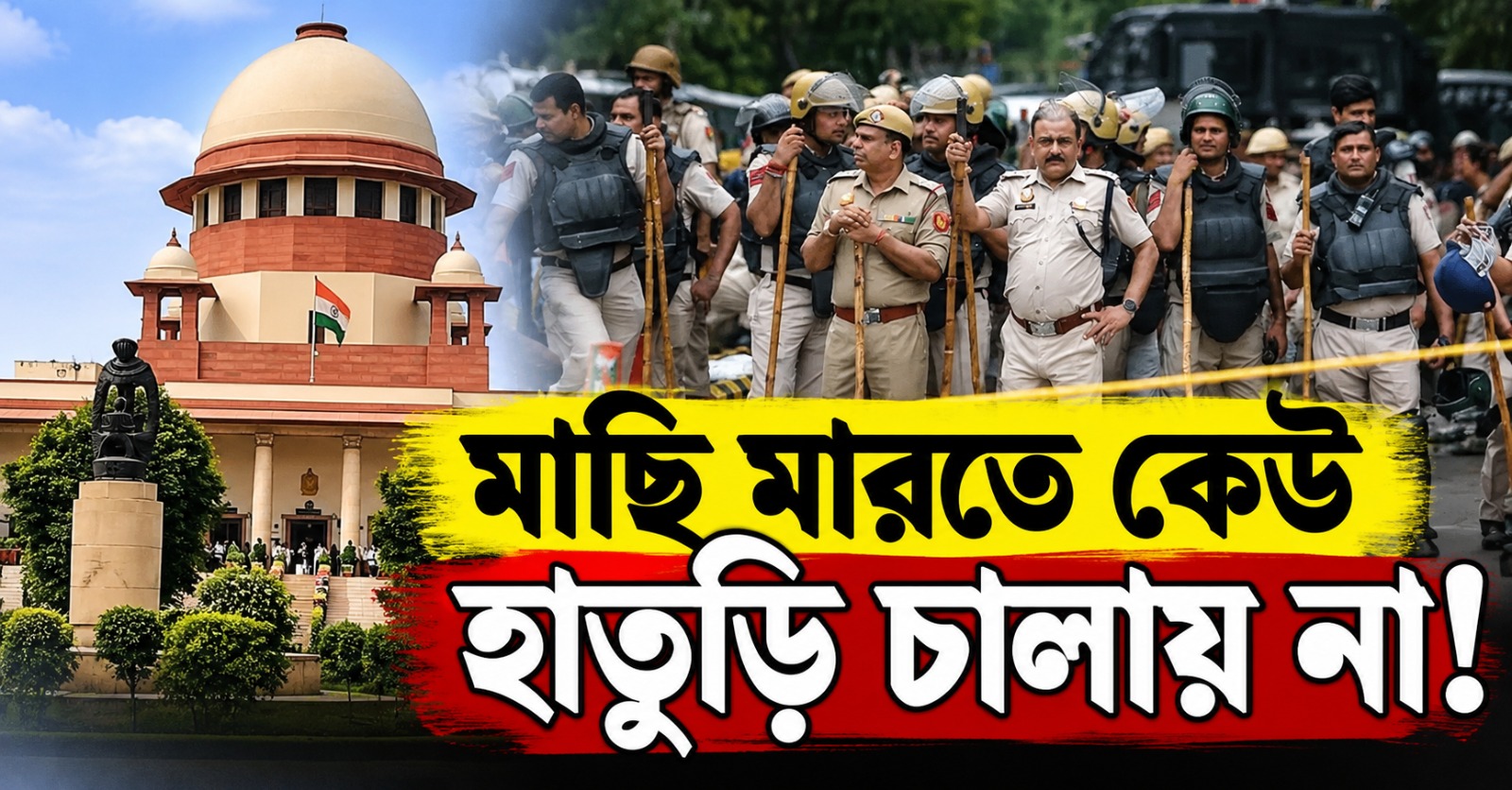 মাছি মারতে কেউ হাতুড়ি চালায় না! মেট্রো বন্ধের সিদ্ধান্তে দিল্লি সরকারকে সুপ্রিম ভর্ৎসনা