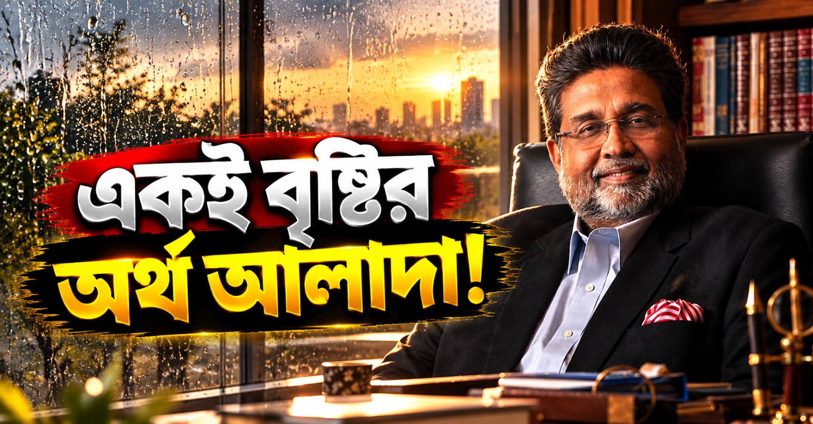 একই বৃষ্টির অর্থ আলাদা! সাপ্তাহিক ‘কভি কভি’-তে আশাবাদী হওয়ার বার্তা হর্ষ নেওটিয়ার