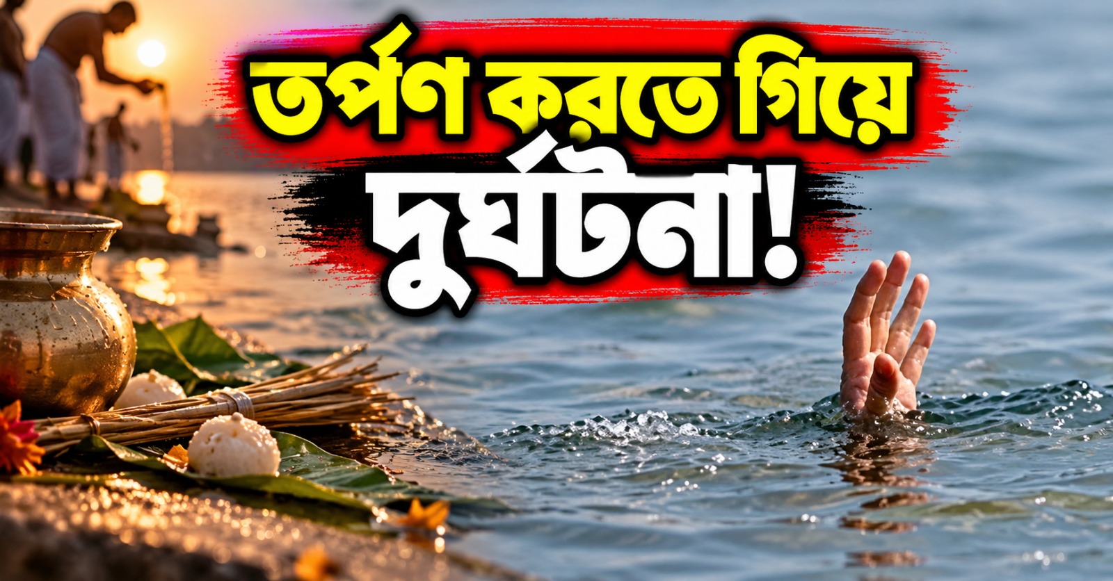 তর্পণ করতে গিয়ে দুর্ঘটনা! হুগলি নদীতে নিখোঁজ দুই বন্ধু