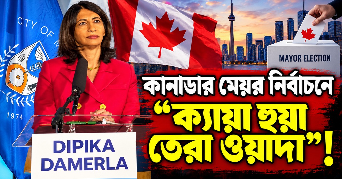 কানাডার মেয়র নির্বাচনে "ক্যায়া হুয়া তেরা ওয়াদা", বিতর্কে পড়ে ক্ষমা চাইলেন পদপ্রার্থী