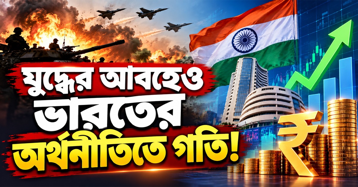 যুদ্ধের আবহেও ভারতের অর্থনীতিতে গতি! GDP বৃদ্ধির পূর্বাভাস IMF- র