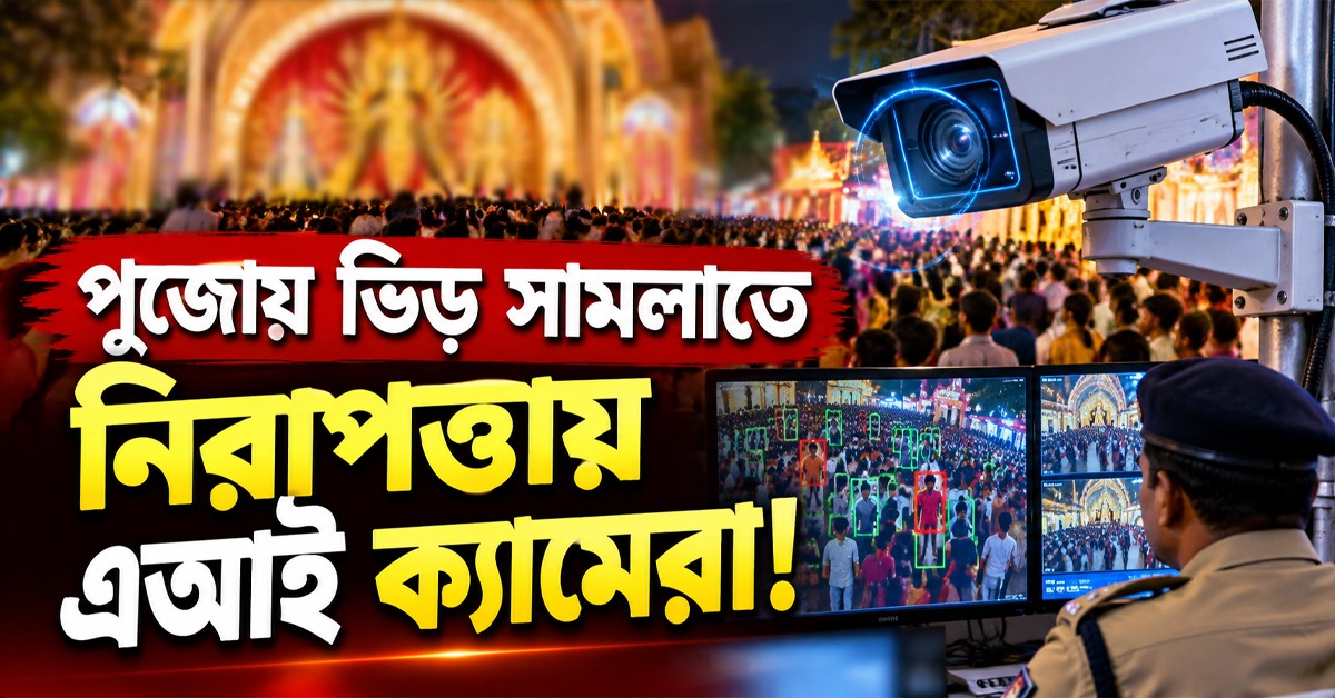 পুজোয় ভিড় সামলাতে নিরাপত্তায় এআই ক্যামেরা! শিয়ালদহে তৈরি বিশেষ ‘ওয়ার রুম’