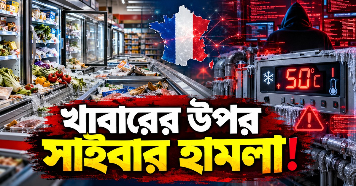 খাবারের ওপর সাইবার হামলা! হ্যাকারদের তাণ্ডবে পুড়ল ফ্রান্সের সুপারমার্কেট