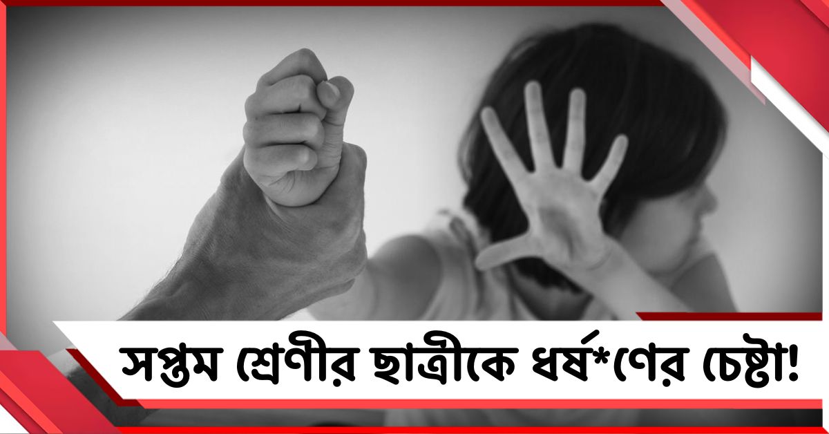 বাড়িতে ঢুকে সপ্তম শ্রেণীর ছাত্রীকে ধর্ষণের চেষ্টা, গ্রেফতার প্রৌঢ়